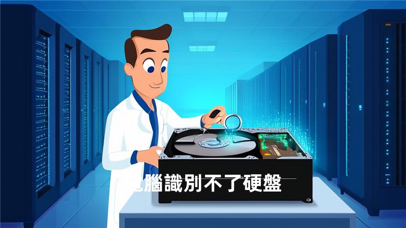 電腦識別不了硬盤