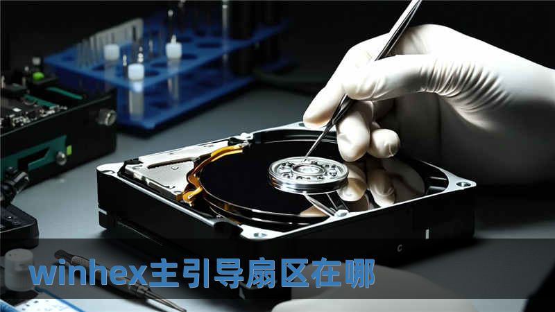 winhex主引導扇區在哪