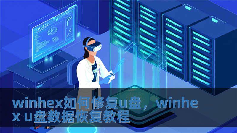 winhex如何修復u盤，winhex u盤數據恢復教程