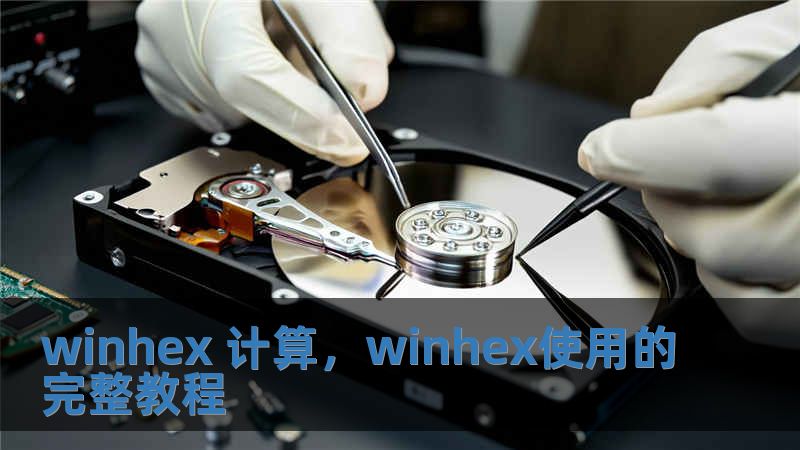 winhex 計算，winhex使用的完整教程