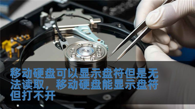 移動硬盤可以顯示盤符但是無法讀取，移動硬盤能顯示盤符但打不開
