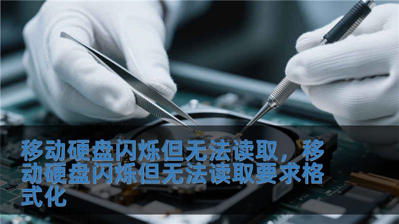 移動硬盤閃爍但無法讀取，移動硬盤閃爍但無法讀取要求格式化
