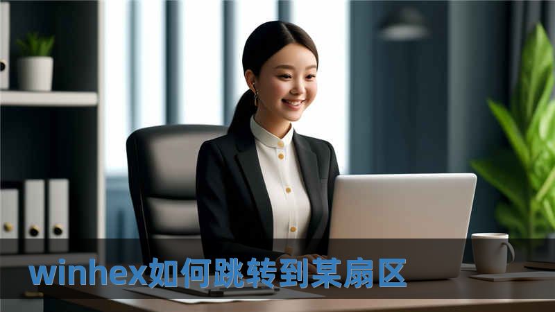 winhex如何跳轉(zhuǎn)到某扇區(qū)