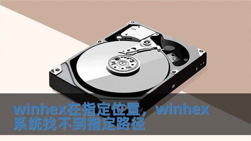 winhex在指定位置，winhex系統(tǒng)找不到指定路徑