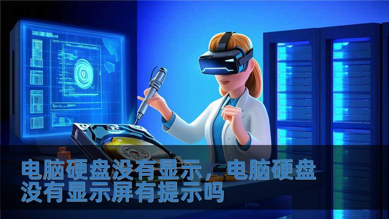電腦硬盤沒有顯示，電腦硬盤沒有顯示屏有提示嗎