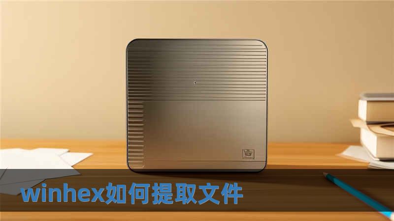 winhex如何提取文件