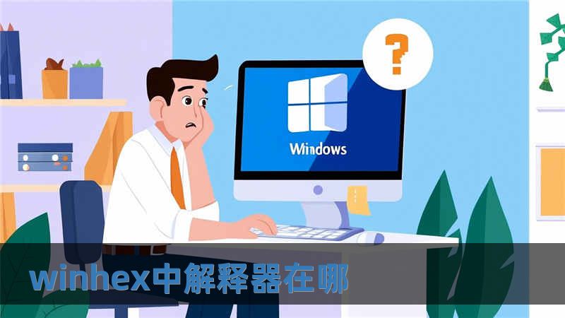 winhex中解釋器在哪
