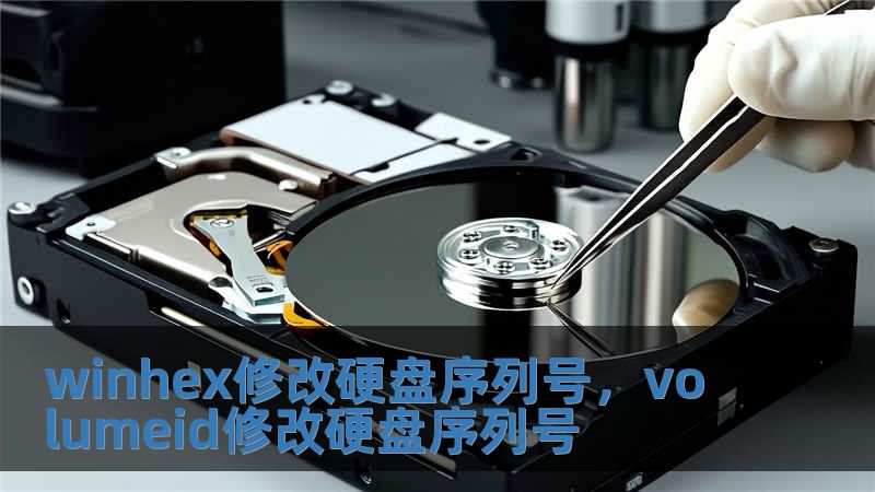 winhex修改硬盤(pán)序列號(hào)，volumeid修改硬盤(pán)序列號(hào)