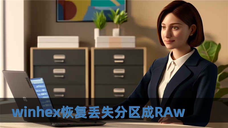 winhex恢復丟失分區成RAw