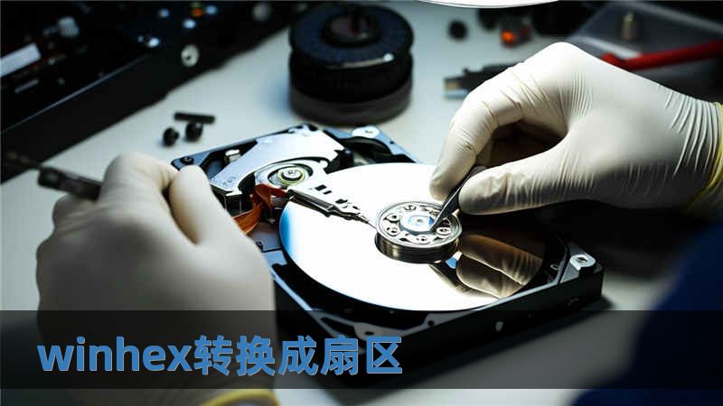 winhex轉換成扇區