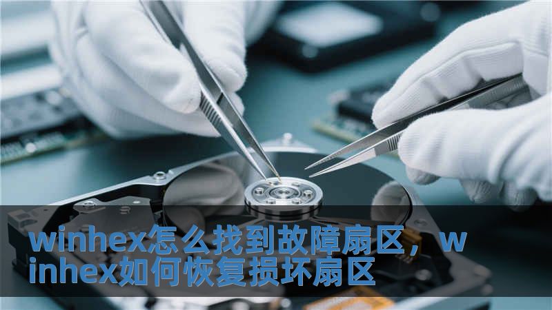 winhex怎么找到故障扇區(qū)，winhex如何恢復(fù)損壞扇區(qū)