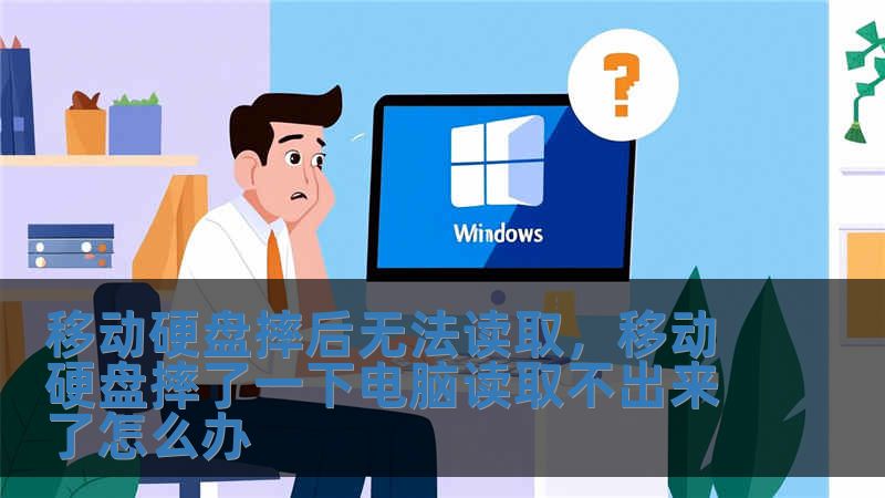 移動硬盤摔后無法讀取，移動硬盤摔了一下電腦讀取不出來了怎么辦