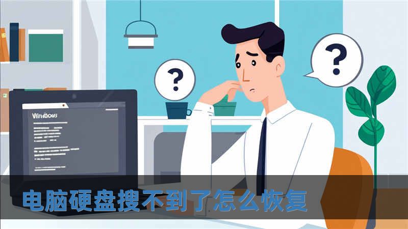 電腦硬盤搜不到了怎么恢復(fù)