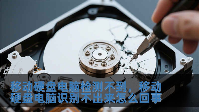 移動硬盤電腦檢測不到，移動硬盤電腦識別不出來怎么回事