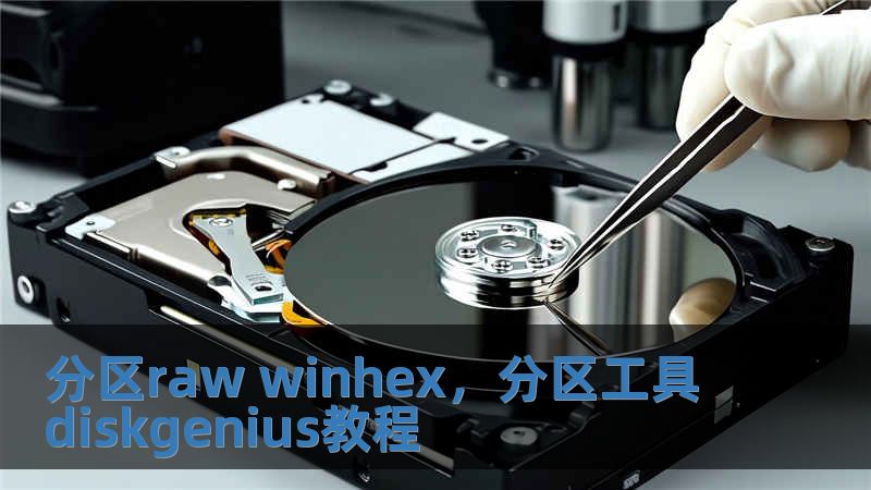 分區raw winhex，分區工具diskgenius教程