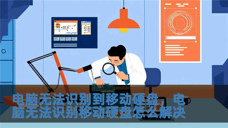 電腦無法識別到移動硬盤，電腦無法識別移動硬盤怎么解決