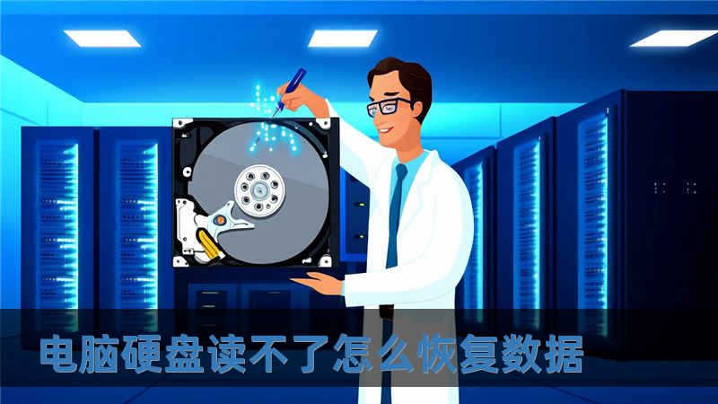 電腦硬盤讀不了怎么恢復(fù)數(shù)據(jù)