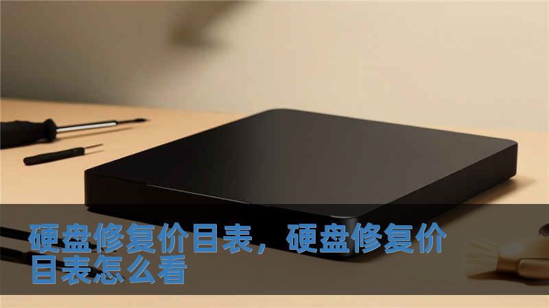 硬盤修復(fù)價目表，硬盤修復(fù)價目表怎么看