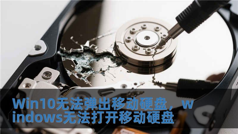 Win10無法彈出移動硬盤，windows無法打開移動硬盤