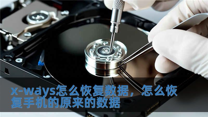 x-ways怎么恢復數據，怎么恢復手機的原來的數據