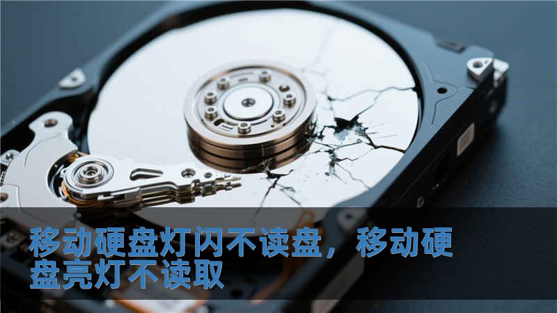 移動硬盤燈閃不讀盤，移動硬盤亮燈不讀取