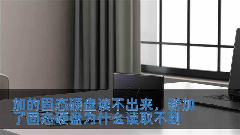 加的固態硬盤讀不出來，新加了固態硬盤為什么讀取不到