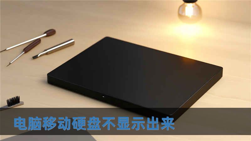 電腦移動硬盤不顯示出來