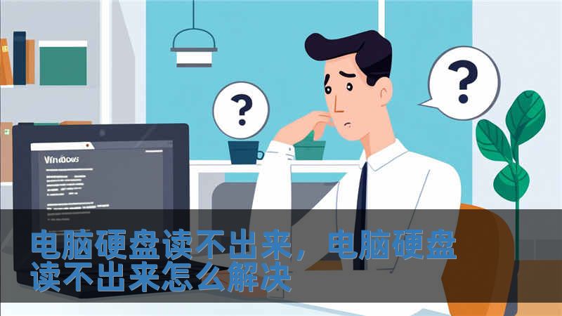 電腦硬盤讀不出來，電腦硬盤讀不出來怎么解決