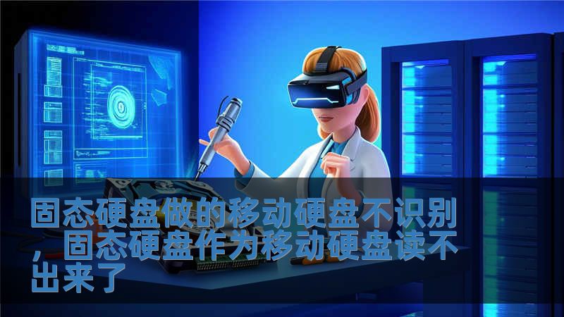 固態硬盤做的移動硬盤不識別，固態硬盤作為移動硬盤讀不出來了