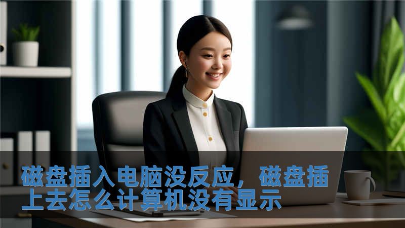 磁盤插入電腦沒反應，磁盤插上去怎么計算機沒有顯示