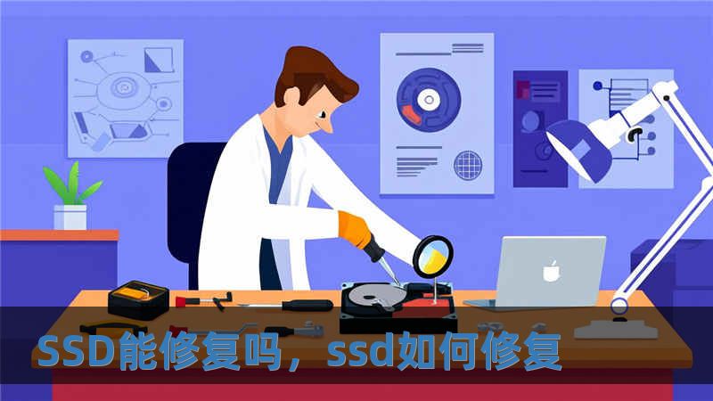 SSD能修復嗎，ssd如何修復