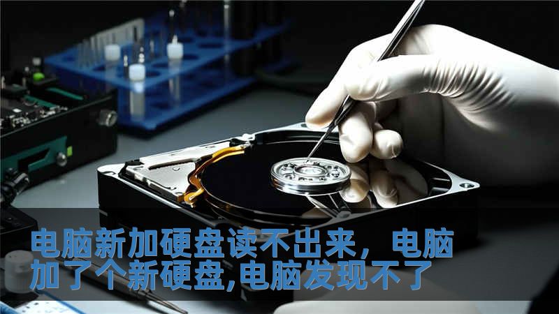 電腦新加硬盤讀不出來，電腦加了個新硬盤,電腦發現不了
