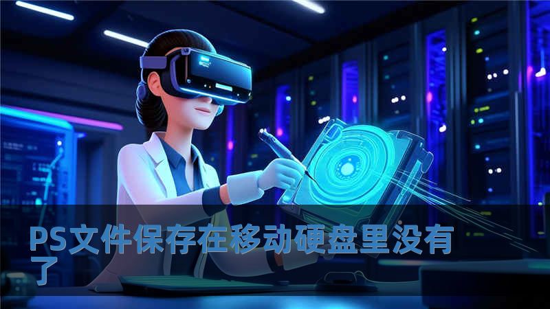 PS文件保存在移動硬盤里沒有了