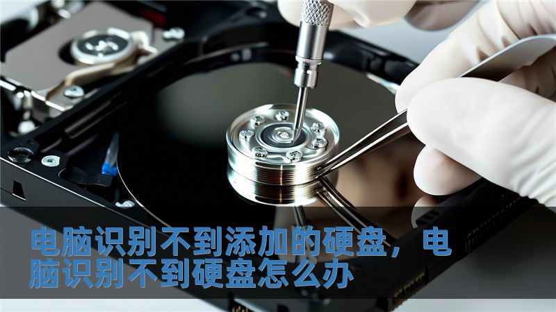 電腦識別不到添加的硬盤，電腦識別不到硬盤怎么辦