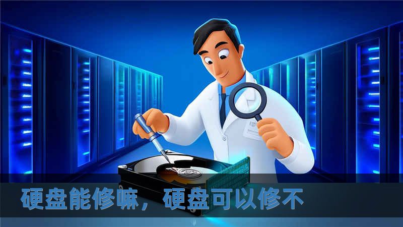 硬盤能修嘛，硬盤可以修不