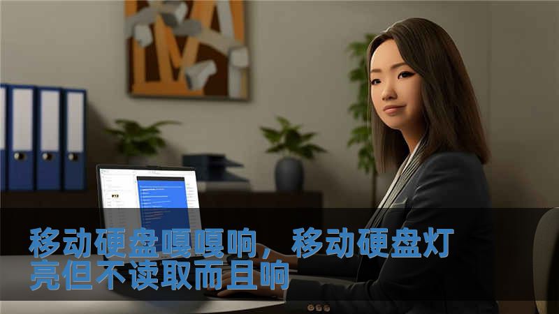 移動硬盤嘎嘎響，移動硬盤燈亮但不讀取而且響