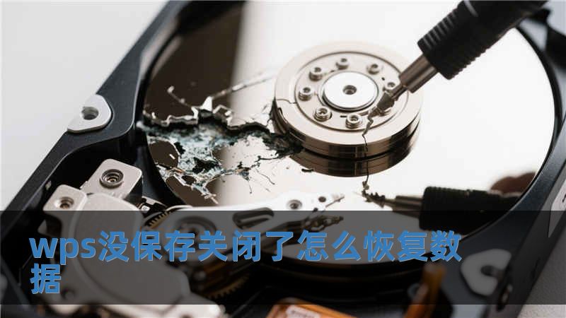 wps沒保存關(guān)閉了怎么恢復(fù)數(shù)據(jù)