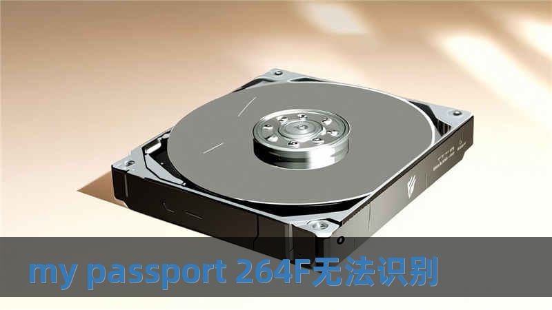 my passport 264F無法識別