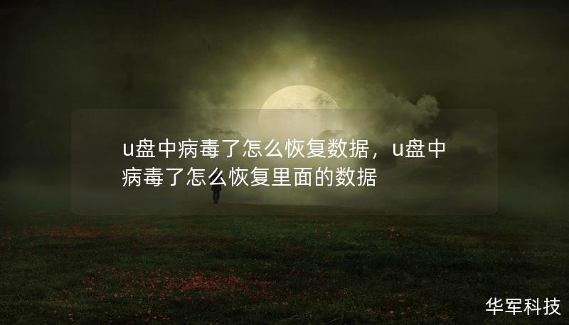 u盤中病毒了怎么恢復數據，u盤中病毒了怎么恢復里面的數據