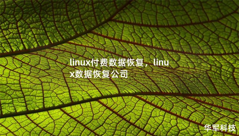 linux付費數據恢復，linux數據恢復公司