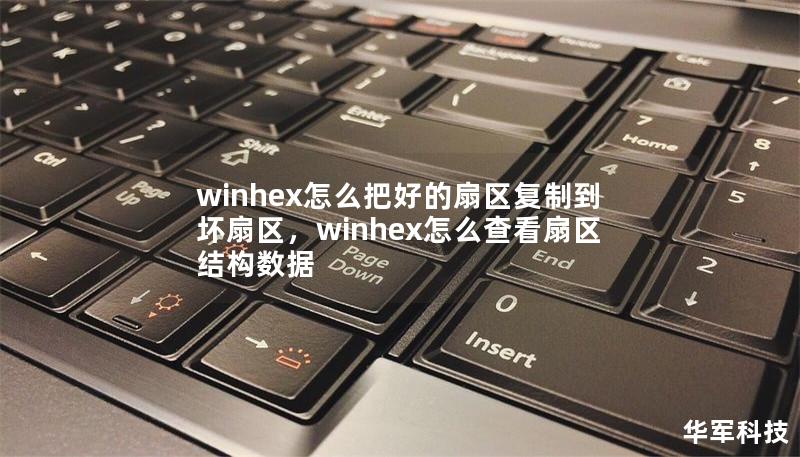 winhex怎么把好的扇區(qū)復(fù)制到壞扇區(qū)，winhex怎么查看扇區(qū)結(jié)構(gòu)數(shù)據(jù)