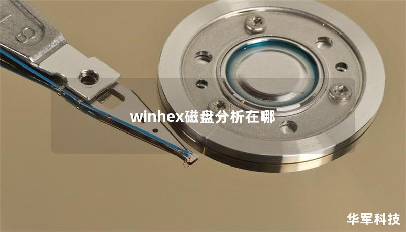 winhex磁盤分析在哪