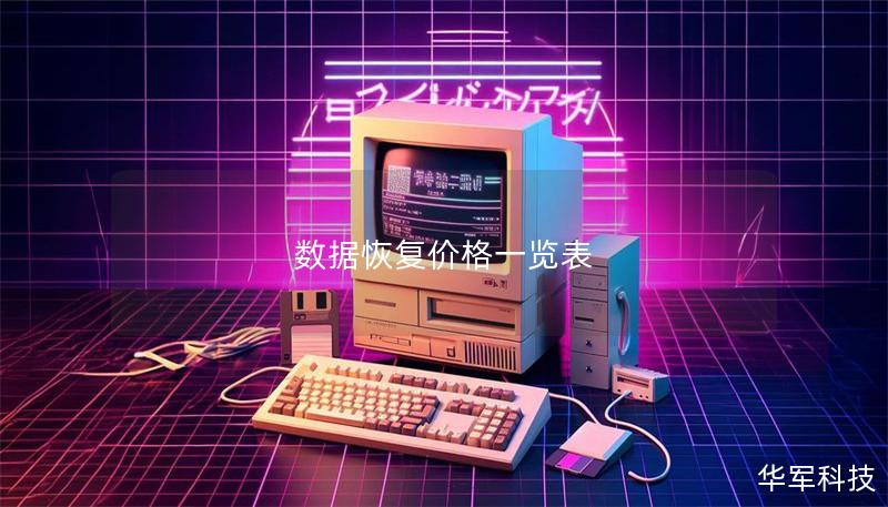 數據恢復價格一覽表